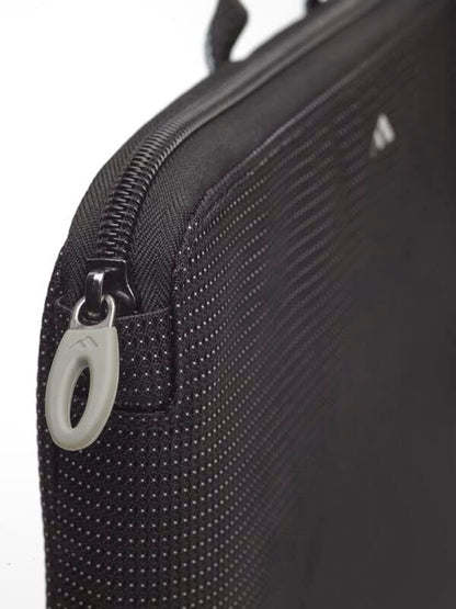 Brenthaven Tred Carry Slim Sleeve with Handle Fits 11-inch MacBook Laptops Chromebook Tablets - Durable Lightweight Secure Protection for Students Professionals Office Business or Personal Use - Black - size: 11-inch