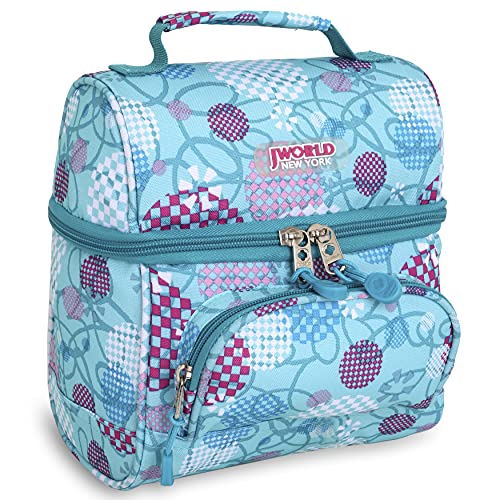 J World Corey Kids Lunch Bag. Insulated Lunch-Box for Boys Girls, Dandelion - color: Dandelion