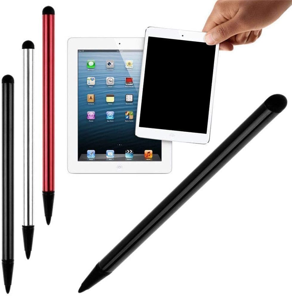 2 Pcs Black Stylus Pens for Universal Touch Screen Devices - Compatible for iPad, for Samsung Galaxy, Smartphones,Universal Touch Screen Pens All Touch Screen Devices Capacitive Stylus Compatible