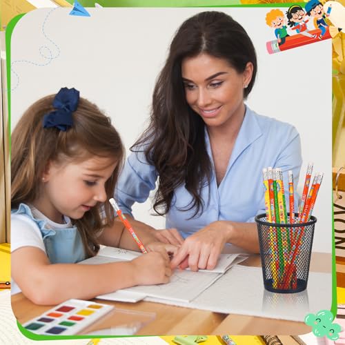 Tenceur First Grade Pencils, 48 Pcs 1st Graders Pencils with Erasers, 3 Motivational Designs, Welcome to First Grade Student Gifts from Teacher, Classroom Rewards Back to School Supplies - color: 1st Graders