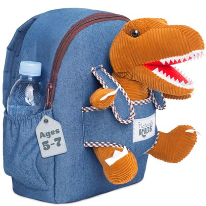 Dinosaur Toys for Kids 5-7, Gifts for 5 Year Old Boys, 4 Year Old Boy Birthday Gift, Toddler Dinosaur Backpack - color: 01 Dinosaur, style: Medium