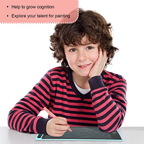Flutesan 4.5 Inch LCD Writing Tablet Pen Replacement 4 Pcs Kids Stylus Pen for Drawing Tablet Doodle Pad with 4 Hanging Rope(Light Pink) - color: Light Pink