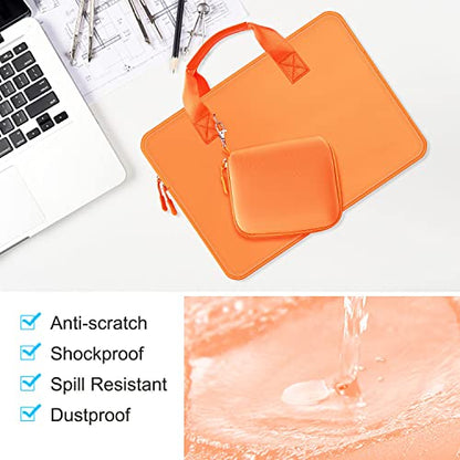 11.6 12.9 13 inch Elastic Laptop Sleeve with Small Case Compatible with 13 inch MacBook Neo Air Pro M5/M4/M3/M2/M1, iPad 13 12.9, XPS 13 and Most 11.6 12.9 13 inch Notebooks Tablets,O02G01 - color: O02g01, size: 11.6"-13"