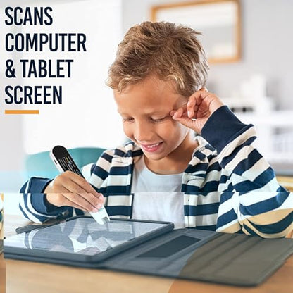Rocket Pen Reading Tutor–Scans Any Surface, Six Decoding Tools–Pink Case | Make reading your new superpower - color: Pink Case