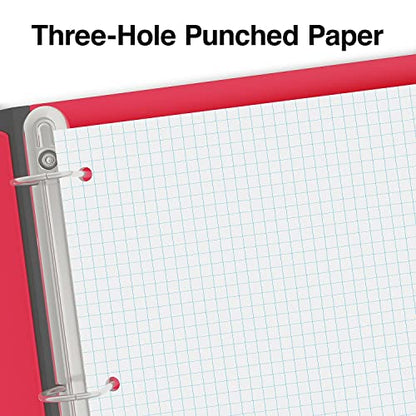 STAPLES Graph Ruled Filler Paper, 8.5” x 11”, 100 Sheets