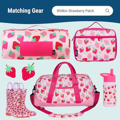 Wildkin 16-inch Kids Backpack – Durable, Padded & Spacious School Bag for Boys & Girls - Strawberry Patch - color: Strawberry Patch