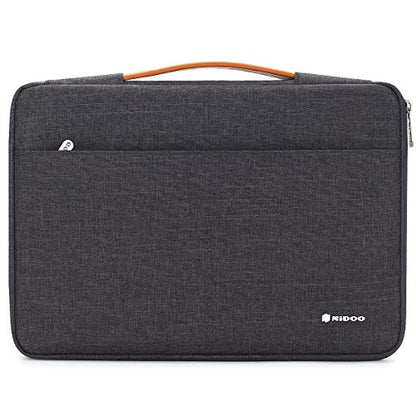 NIDOO 10 12.5 13 14 15.6 inch Laptop Sleeve Case - color: Dark Grey, size: 13 -13.3 inch