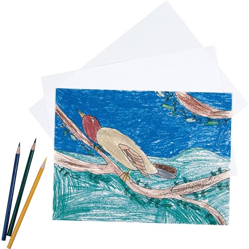 Pacon Drawing Paper, White, Heavyweight, 18" x 24", 500 Sheets - size: 18" x 24", style: Heavy Weight