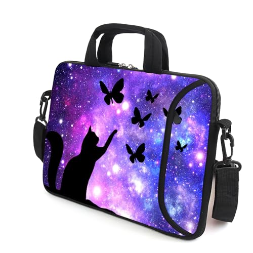 15" laptop sleeve laptop bag chromebook case adjustable shoulder strap with handle accessory pocket for men women (RYD-15-14) - color: Ryd-15-14