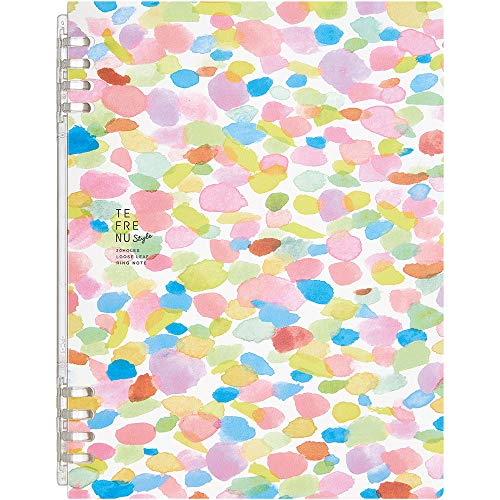 King Jim 9854TES-L103 Ring Notebook, Tefline, Style A5, Palette - size: A5, style: pallet