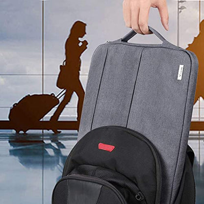 Voova Laptop Sleeve Carrying Case 14 15 Inch Compatible with MacBook Air 15 M2/M3/M4 2022-2025, MacBook Pro 15, Hp Chromebook 14, Waterproof Slim Computer Cover Bag,Grey - color: Grey, size: 14-15 Inch