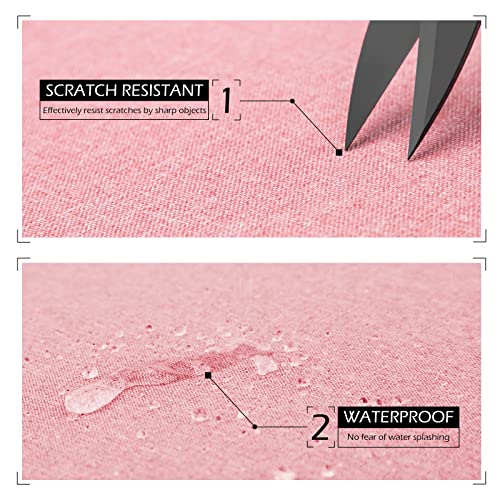 15 Inch Laptop Sleeve Case Carrying Bag Compatible with MacBook Air 15 inch M4 M3 M2/Pro 15 A1707 A1990, Waterproof Chromebook Cover Computer Zipper Pouch with Handle Pocket, Pink - color: Pink, size: 15"-15.4"