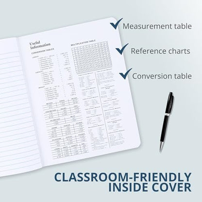 ROARING SPRING Hard Cover Composition Notebook, Black Marble Comp Book, 9.75″ x 7.5″, Wide-Ruled with Margin, 50 Sheets (100 Pages), Made in USA - size: 9.75" x 7.5", style: 1 Pack - Wide-Ruled - 50 Sheets - Black Marble