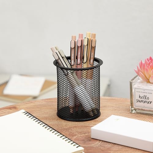 Mr. Pen- Retractable Gel Pens, 6 Pack, Black Ink, Boho Barrels | Fine Point 0.5 mm, Fast Dry, Smooth Writing, Cute Pens for Drawing, Writing Planner and School Supplies - color: Boho Barrels, size: 6 Pack