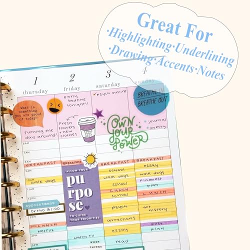 Bible Highlighters Assorted Colors,Bible Highlighters No Bleed