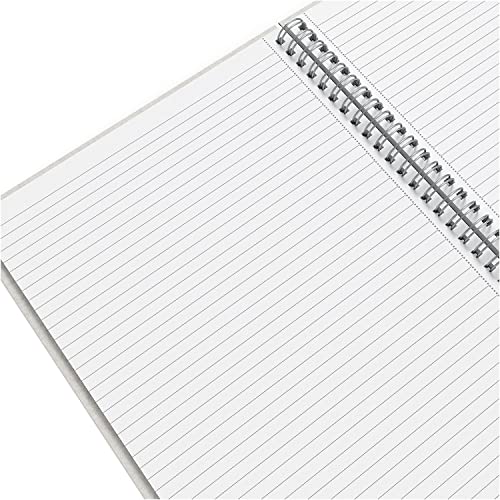 TRU RED Medium Hardcover Ruled Notebook, Gray/Purple, 3‑Pack - color: Gray/Purple, style: 3 Pack