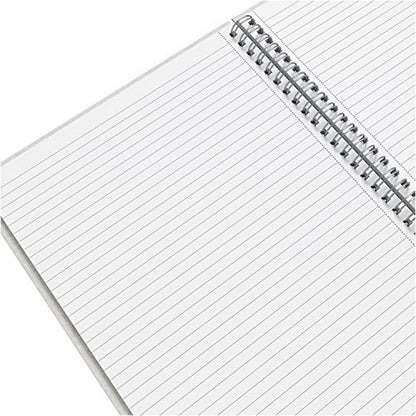 TRU RED Medium Hardcover Ruled Notebook, Gray/Purple, 3‑Pack - color: Gray/Purple, style: 3 Pack