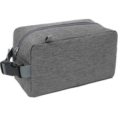 FlowFly Small Insulated Lunch box Portable Soft Bag Mini Cooler Thermal Meal Tote Kit with Buckle for Work, GreyWithBuckle - color: GreyWithBuckle