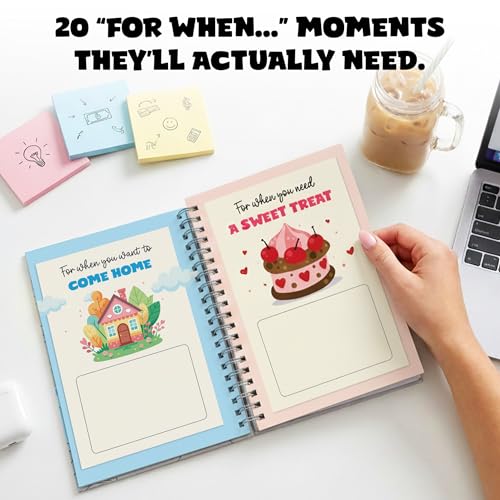 Hangwoous College Survival Gift Card Book, Back to School Gift | 7X5 Inch 24 Pages Card Book For Boys And Girls, Going Away To College Care Package Cash Gifts, Teen Stocking Stuffers - color: White