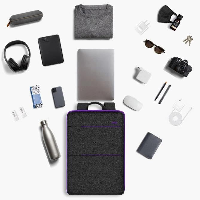 ZINZ Slim & Expandable Laptop Backpack 15 15.6 16 Inch Case, Water Resistant Travel Backpack Compatible with MacBook Pro/Neo 16" 15", Dell XPS 15 16 and Most 15" 15.6" 16" Notebooks，B01PU01 - color: B01pu01, size: 15"-16"