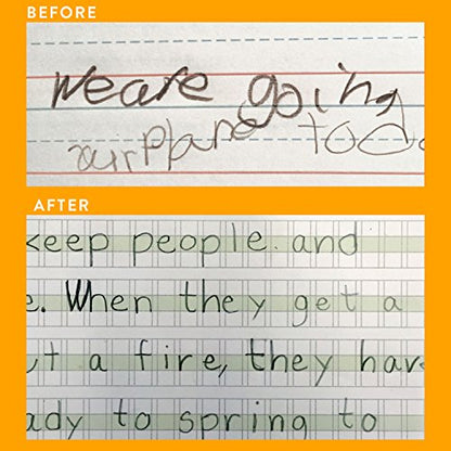 Channie's Easy Peasy Alphabet Tracing & Writing Pad, Practice Handwriting & Printing Workbook; 2-Pack Contains Total of 160 Pages Front & Back, 80 Sheets, Grades Pre-K - 1st, Size 8.5” x 11”, 2-Pack
