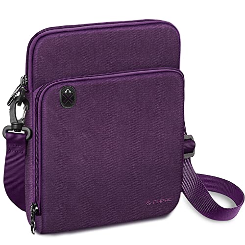FINTIE 11 Inch Tablet Sleeve Case, Briefcase Shoulder Bag for 11" iPad (A16) 2025, Air M3 M2 2025/2024, 10.9" iPad 10th Gen, 10.9" Air 5/4, Galaxy Tab, Purple - color: Purple