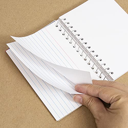 B BAZIC PRODUCTS 50 Ct. Spiral Bound 3" X 5" Ruled White Index Card (519)