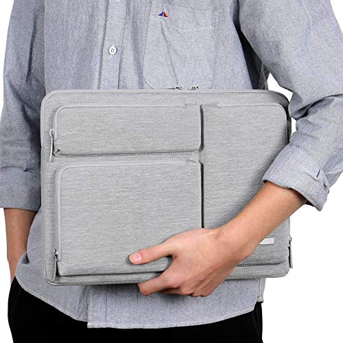 Lacdo 360° Protective Laptop Sleeve Case for 13 inch New MacBook Air M5 A3449 (2026), M4 A3240 2025, M3 A3113, M2 A2681, M1 A2337 | 13 inch New MacBook Neo A18 Pro A3404 (2026) Computer Bag, Gray - color: Gray, size: New MacBook Air/Neo/Pro 13 Inch