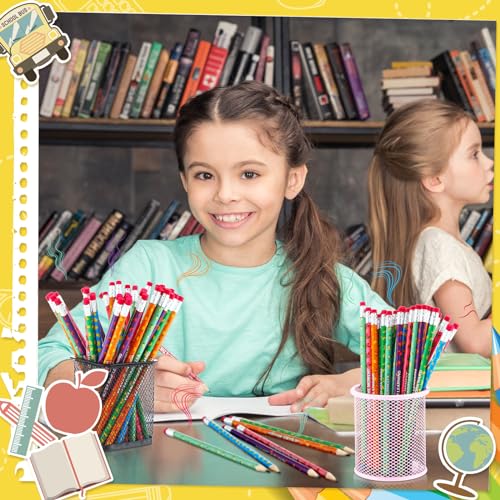 Gersoniel 120 Pcs Scented Pencils Bulk for Kids Inspirational Motivational Cute Fun Fruit Wood Graphite Pencils with Erasers for School Classroom Office Students Girls Boys Gifts Supplies