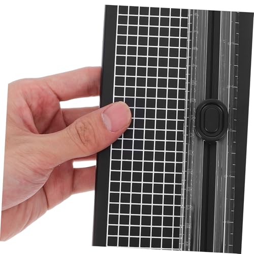 VILLCASE Daily Use Paper Cutter Portable Countertop Trimmer for Photos and Crafts Easy Manual Sturdy Construction for Scrapbooking and Classroom Use Modern Design