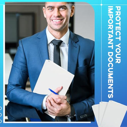 Henoyso 6 Pcs 1 Inch Mini 3 Ring Binders Fits 5.5 x 8.5 Paper, Holds(Capacity 200 Sheets), Plastic Flexible Three Round Rings Small WhiteA5 Binders Bulk for School, Office Use, Photo Album - color: White, size: 1 Inch
