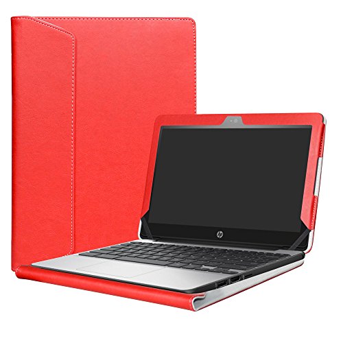 Protective Case Cover for HP Chromebook 11 G5 EE/G4/G3/G2/G4 EE/11-2000 Series Laptop(Warning:Not fit HP Chromebook 11 G6 EE/G5/G1/11-v000/11-1100 Series) 11.6",Red - color: Red