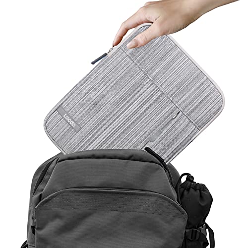 Lacdo iPad Mini 7 Sleeve, iPad Mini Case Bag, Tablet Sleeve Case for iPad Mini 7 (A17 Pro)/6/5/4/3/2, Samsung Galaxy Tab A7 Lite 8.7"/Galaxy Tab A 8.0" Protective Tablet Bag Water Repellent, Dark Gray - color: Dark Gray, size: 7-8 Inch