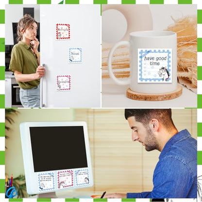 Funny Sticky Notes Gifts - 9 Pack Fun Horse Notepads 3x3 Inches, Funny Horse Self-Adhesive Memo Pads, Office Study Supplies Work Gag Gift for Coworkers Friends (450 Sheets) - style: Funny Horse