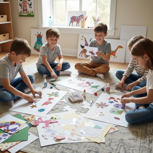 24x36” Large Poster Board, 400GSM Heavyweight Poster Paper Bulk, 25 Sheets White Display PosterBoards for School Office Company Craft Projects - color: White, size: 24 x 36’’