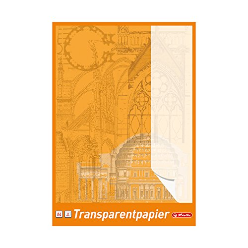 Herlitz 696401 Transparentpapierblock A4, 30 Blatt - size: a4