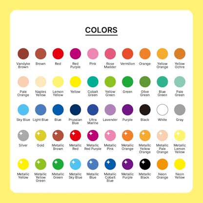 Colors-in-Motion Twist-Up Crayons 50 Count Color Set