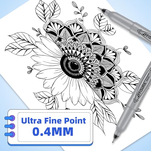 Permanent Markers, Ultra Fine Point,Black,100 Count, 0.4mm, Fine tippermanent marker set, quick dry,waterproof, fading resists, durable,marks on paper, glass, ceramic, plasticwood, rock, metal - size: 1 Count (Pack of Ultra Fine Point 100)