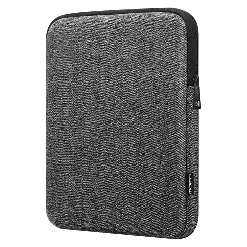 MoKo 9-11 Inch Tablet Sleeve Bag | Fits iPad Air 5 10.9-inch, iPad Pro 11 M2, iPad 10th 10.9, iPad 9/8/7th 10.2 and Tab S8/S9 11-inch, Black & Gray - color: Black & Gray, size: 9-11 inch
