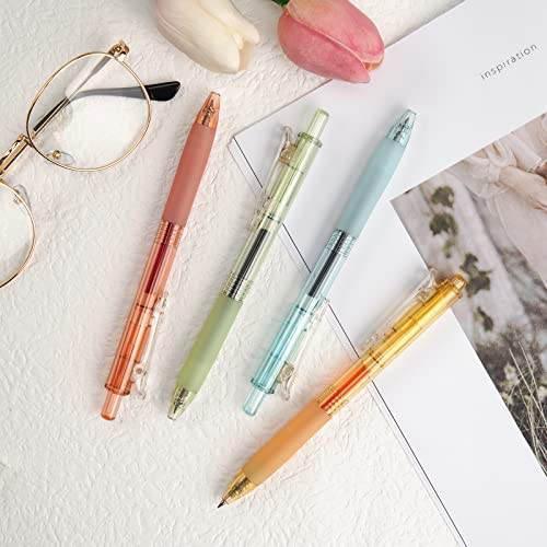 WRITECH Retractable Gel Pens Quick Dry Ink Pens 0.5mm Bullet Multicolor For Journaling, Drawing, Doodling, and Notetaking (Multicolor) - color: M Bright-2