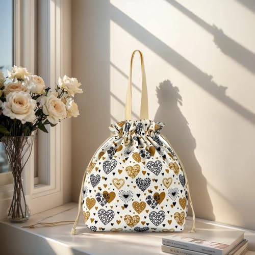 Double-Handle Lunch Bag, Insulated Waterproof Reusable Tote for Women/Students, Fits 2 Bento Boxes + Water Bottle - Ideal for School/Office/Picnic(Yellow) - color: Yellow