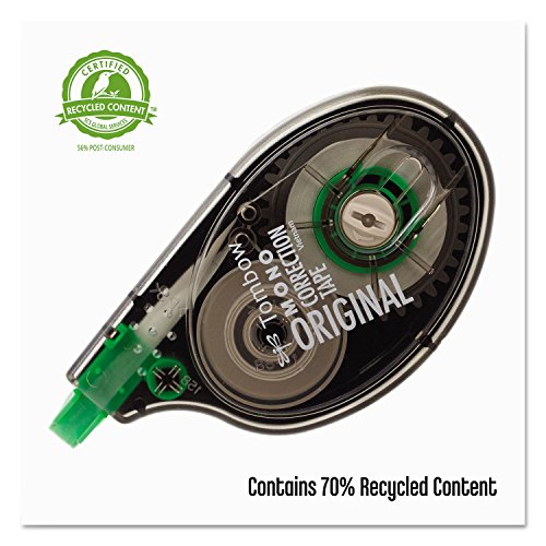 Tombow 68620 Correction Tape,Single Line,Nonrefillable,1/6-Inch x394-Inch,WE