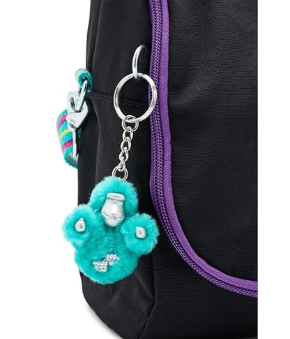 Kipling Women's New Kichirou Fc Lunch Bag, Insulated Lunch Bag, Snack Tote - color: Black Fun C