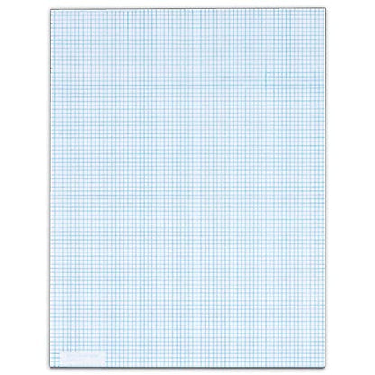 TOPS Quadrille Pad, Gum-Top, 8-1/2 x 11 Inches, Quad Rule , White Paper, 50 Sheets per Pad (33081)