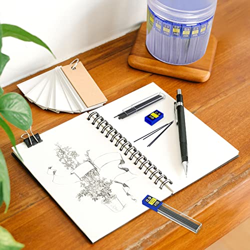 Morepack 720 Pieces 0.9 mm Lead Refills for Mechanical Pencils,0.9 mm HB, Smooth Break Resistant Mechanical Pencil Lead - style: 0.9 mm