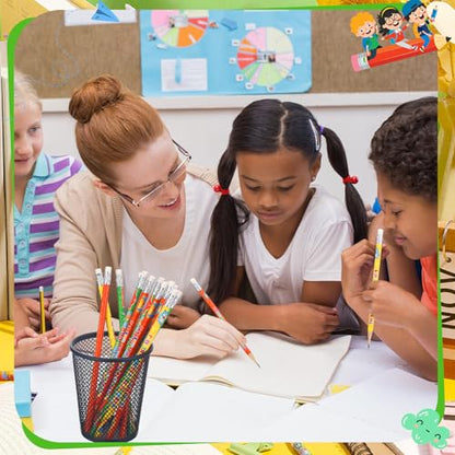 Tenceur Fourth Grade Pencils, 48 Pcs 4th Graders Pencils with Erasers, 3 Motivational Designs, Welcome to Fourth Grade Student Gifts from Teacher, Classroom Rewards Back to School Supplies - color: 4th Graders