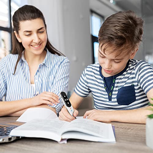 Rocket Pen Reading Tutor–Scans Any Surface, Six Decoding Tools–Pink Case | Make reading your new superpower - color: Pink Case