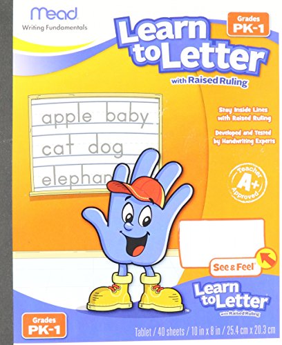 Mead Learn To Letter Writing Book Printed Book,White - size: 1 Count (Pack of 1)