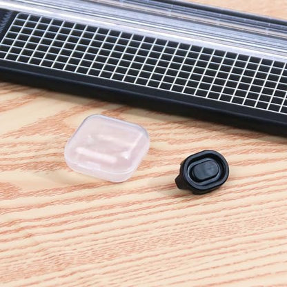 A4 Black 10.5 Inch x 3.5 Inch Paper Cutter for Cutting Paper, Coupon, Label, Cardstock, and Scrapbooking Craft for Office and Home (Black) - color: Black