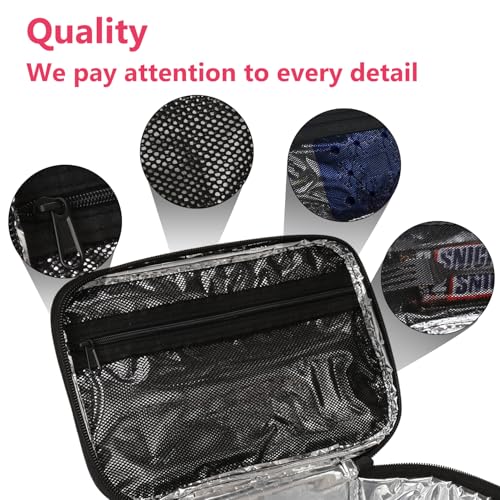 Gloppie Small Lunch Bag - Insulated Lunch Box, Mini Lunchbox Lunch Cooler Bag, Petty Food Containers, Snack Bag, for Adult, Pink - color: Pink